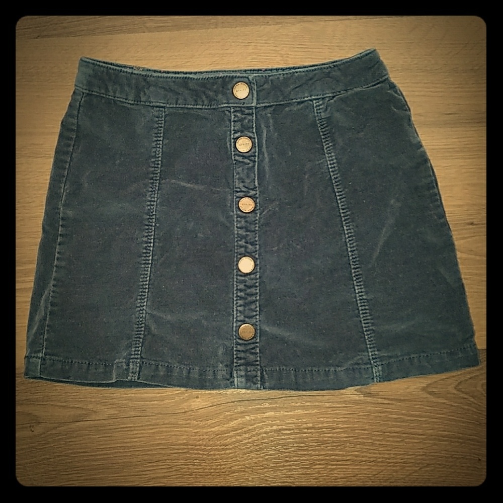 Zara Girls blue skirt
